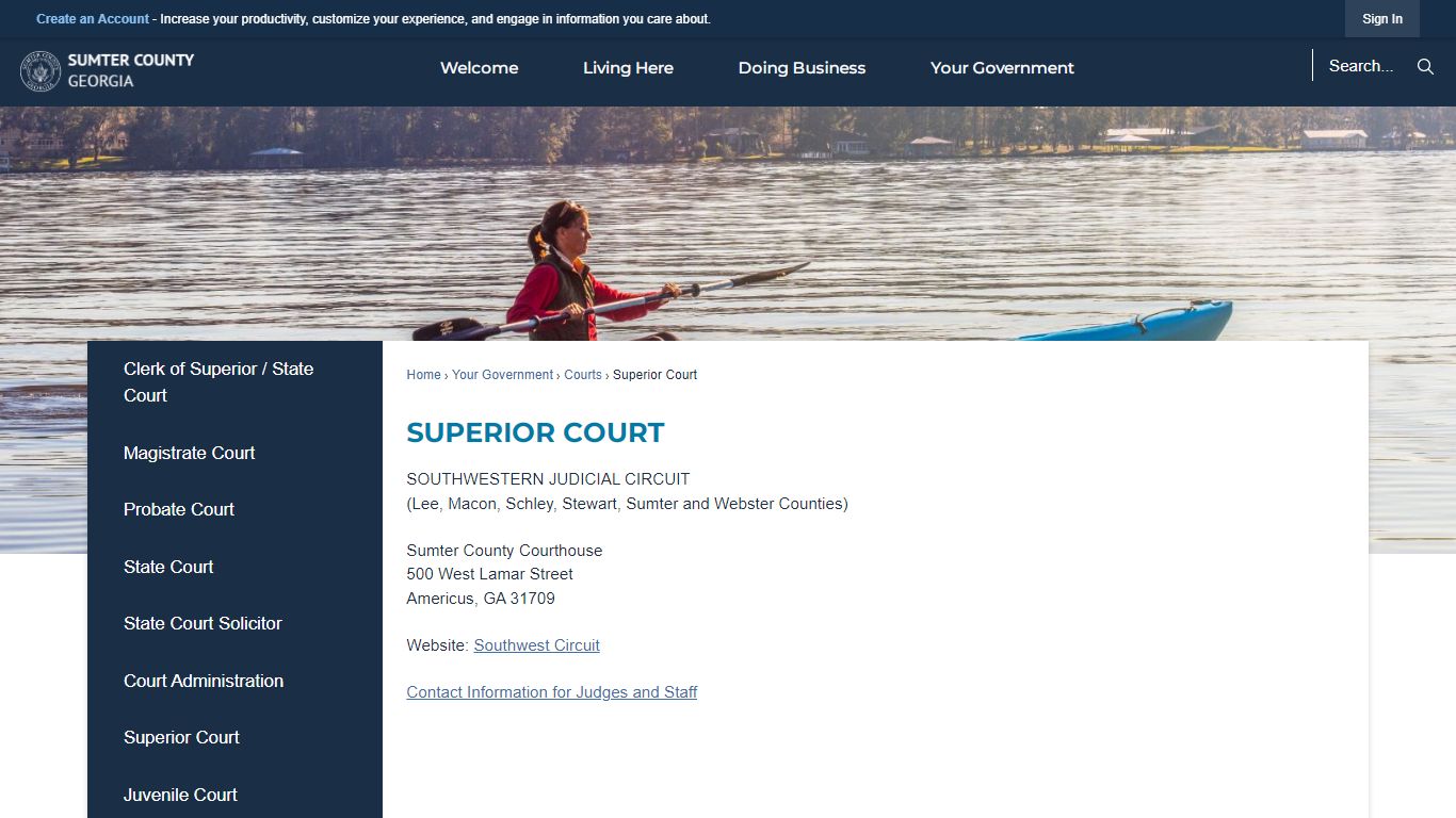 SUPERIOR COURT | Sumter County, GA Official Website